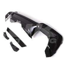 X3M STYLE REAR DIFFUSER VALANCE GLOSS BLACK FOR BMW X3 G01 PRE-LCI 2018-2021
