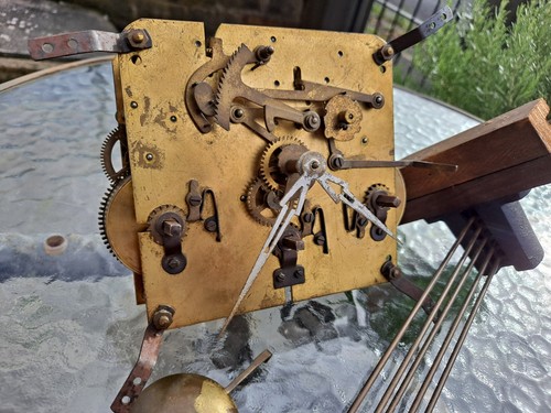 Vintage old wall clock - old,