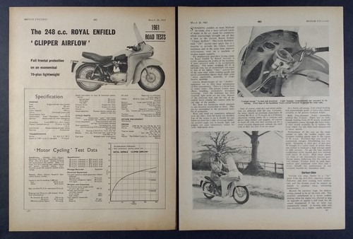 1961 royal enfield clipper - 1961,