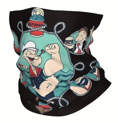 New tubular scarf popeye - new,