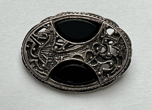 Vintage viking ship - viking, silver