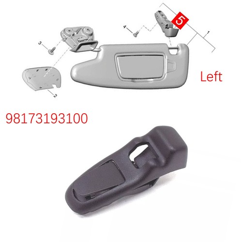 Sun visor holder clip - visor,