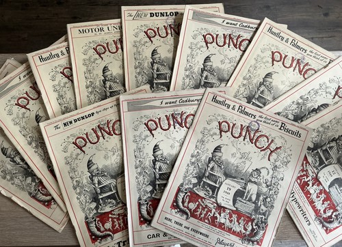 Vintage punch magazines first - punch, magazines,