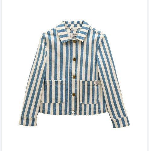 Joules blue white striped - white,