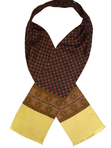 Vintage all silk cravat - all,