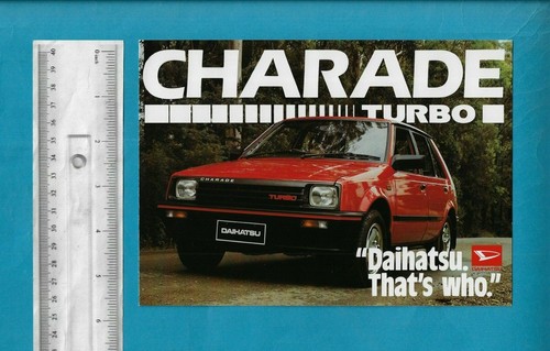Daihatsu charade turbo page - turbo,