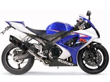 gpr exhaust hom furore black suzuki gsx-r 1000 k7 2007 07 2008 08