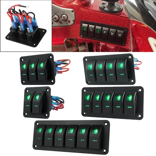 Gang 12v green led - 12v,