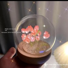 Artificial Tulip Flower Night