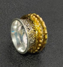 Gypsy Bohemian Style Ring, Hippie Alloy Ring, New Design Mens Costume Jewellery.