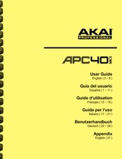 Akai APC40 MKII USB Audio