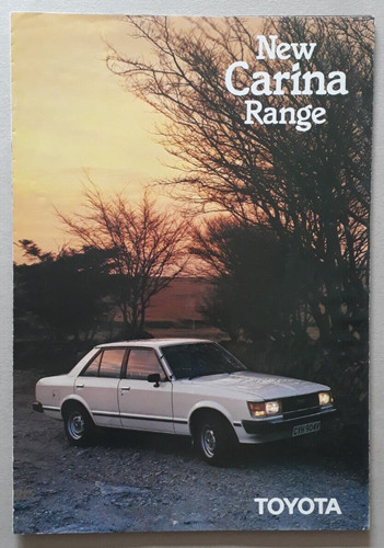 Toyota carina range brochure - toyota,