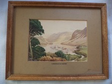 Framed  Painting Signed  A