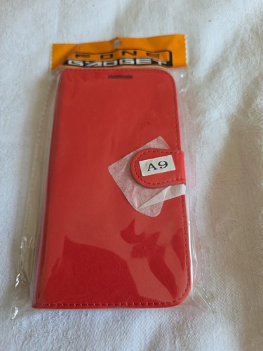 Brand new red faux leather - red,