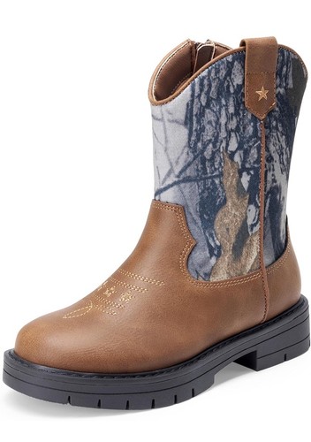 Kids boys girls cowboy boots - 7,