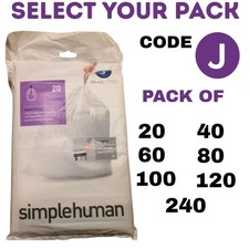 Simplehuman J Bin Liners J Bin