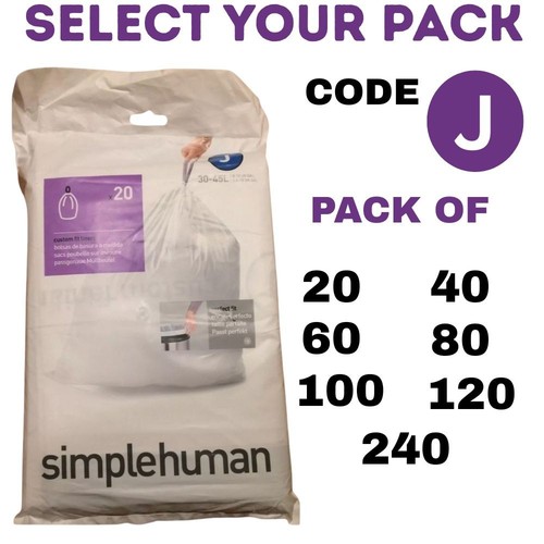 Simplehuman bin liners - bin,