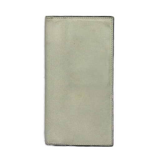Valextra cream black leather - valextra,