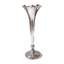 EDWARDIAN SILVER BUD TRUMPET