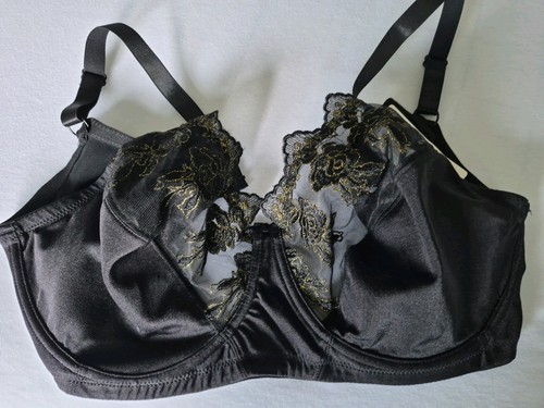 Ladies black and - and, bra