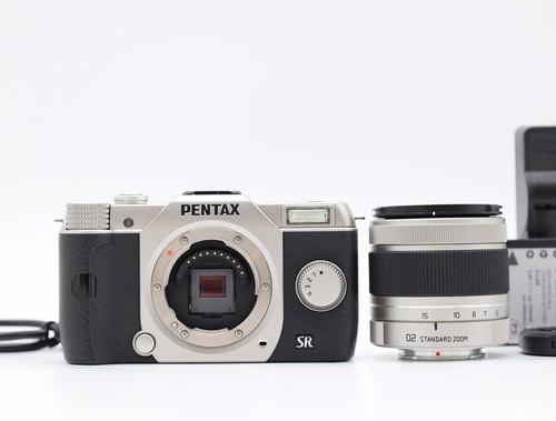 Pentax q10 silver 4mp - pentax,
