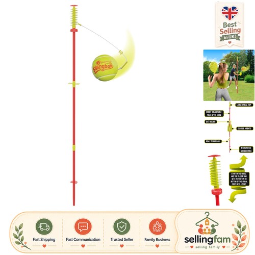 Classic red yellow swingball - red, &
