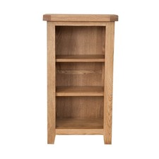 CD DVD Bookcase Oak Pine Storage Media Unit Dorset Country Assembled