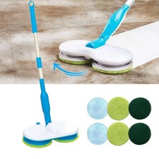 Rechargeable Motorised Spin Mop Fantastic Floating Mop With 6 Cleaning Pads