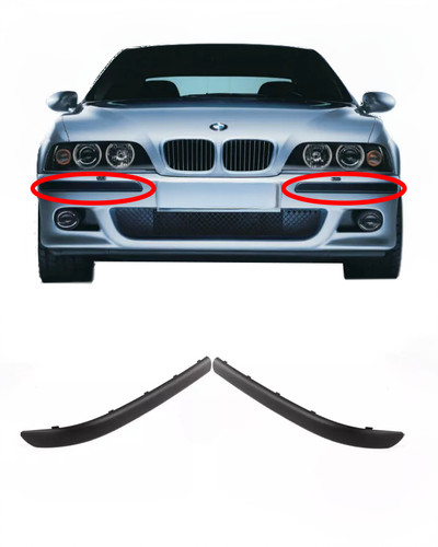Front style bumper molding - m,