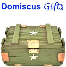 6" NEW! Military FOOT LOCKER