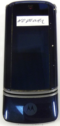 Motorola krzr cosmic blue - krzr,