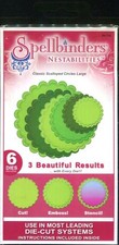 SPELLBINDERS Nestabilities - Classic Scalloped Circles Large   S4-124