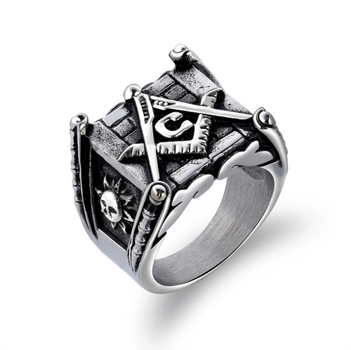 Freemason masonic ring men - freemason,