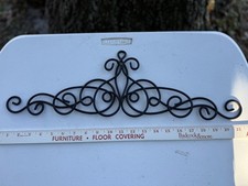Black wrought iron - black, decorative