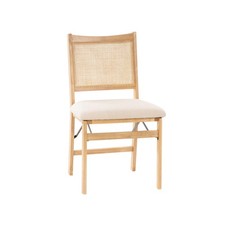 Kasi Beige Rattan Cane Folding
