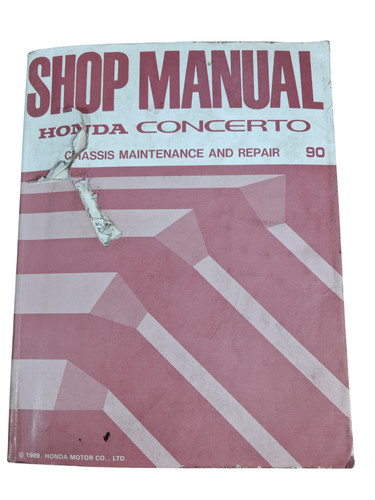Honda concerto chassis - concerto,