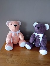 Handmade memory bear - memory, 10"