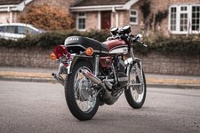 1973 Yamaha RD350 rear