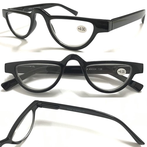 Retro half rim - retro, glasses