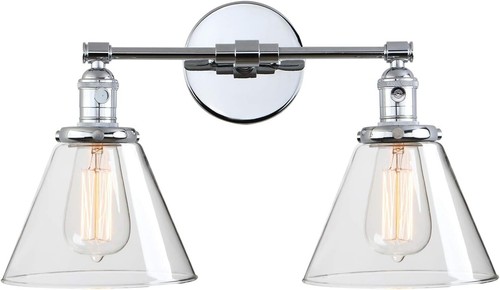 Light wall sconce industrial - 2-light,
