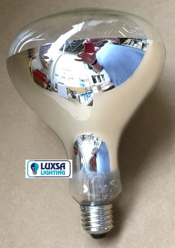 Packs infra red heat bulb - of,