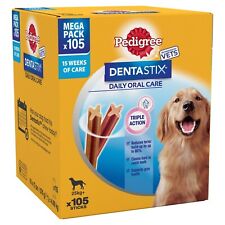 Pedigree Dentastix Daily Dental Care for S,M & L Dogs -  Multiple Packs Size 