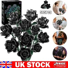 585PCS Black Rose Building