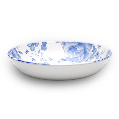 Wade blue floral pasta bowl - blue,