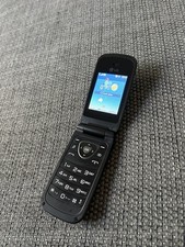 LG A250 Flip Mobile Phone Unlocked Fully Working Rare Retro Black Silver