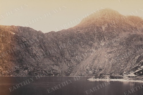 Snowdon summit above glaslyn - snowdon,