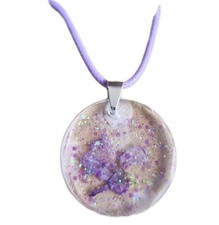 Handmade necklace with real - handmade,
