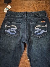 Seven 7 Women's Flare Blue