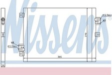 Nissens Condenser for Porsche