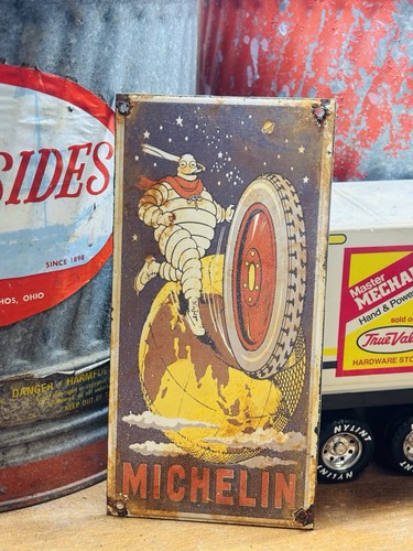 Michelin porcelain advertising - michelin,